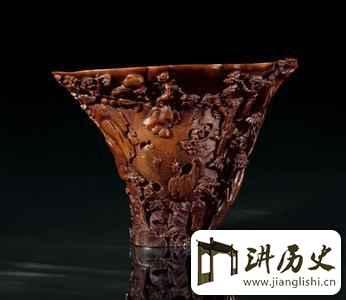 物以稀为贵的明清犀角杯  中国古代的奢侈品